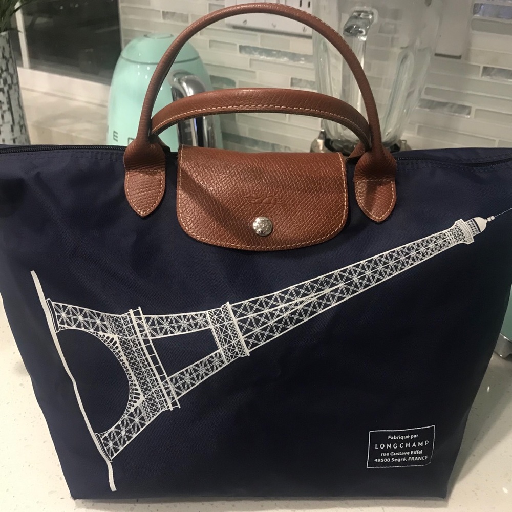 Longchamp Le Pliage Eiffel Tower
